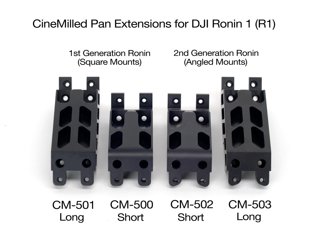 PAN Arm Extension for DJI Ronin 1 (R1) | CineMilled