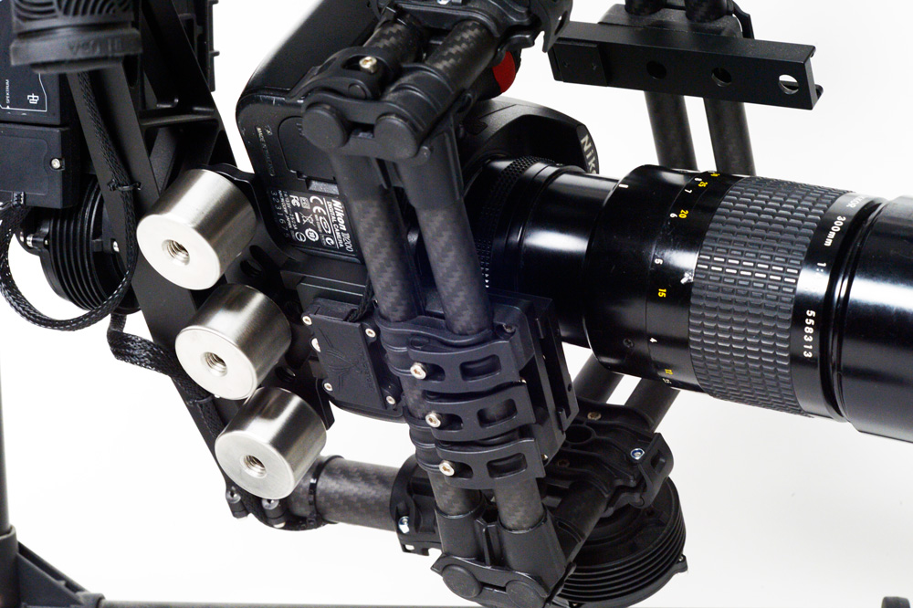 PAN Counterweight Mount for Freefly MōVI M5 Gimbal - CineMilled