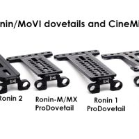Ronin MōVI Rod Support for Dovetails CineMilled