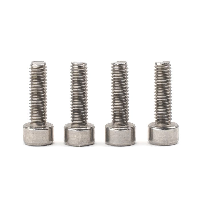 Stainless Steel Screw M4 x 14mm Refill CineMilled